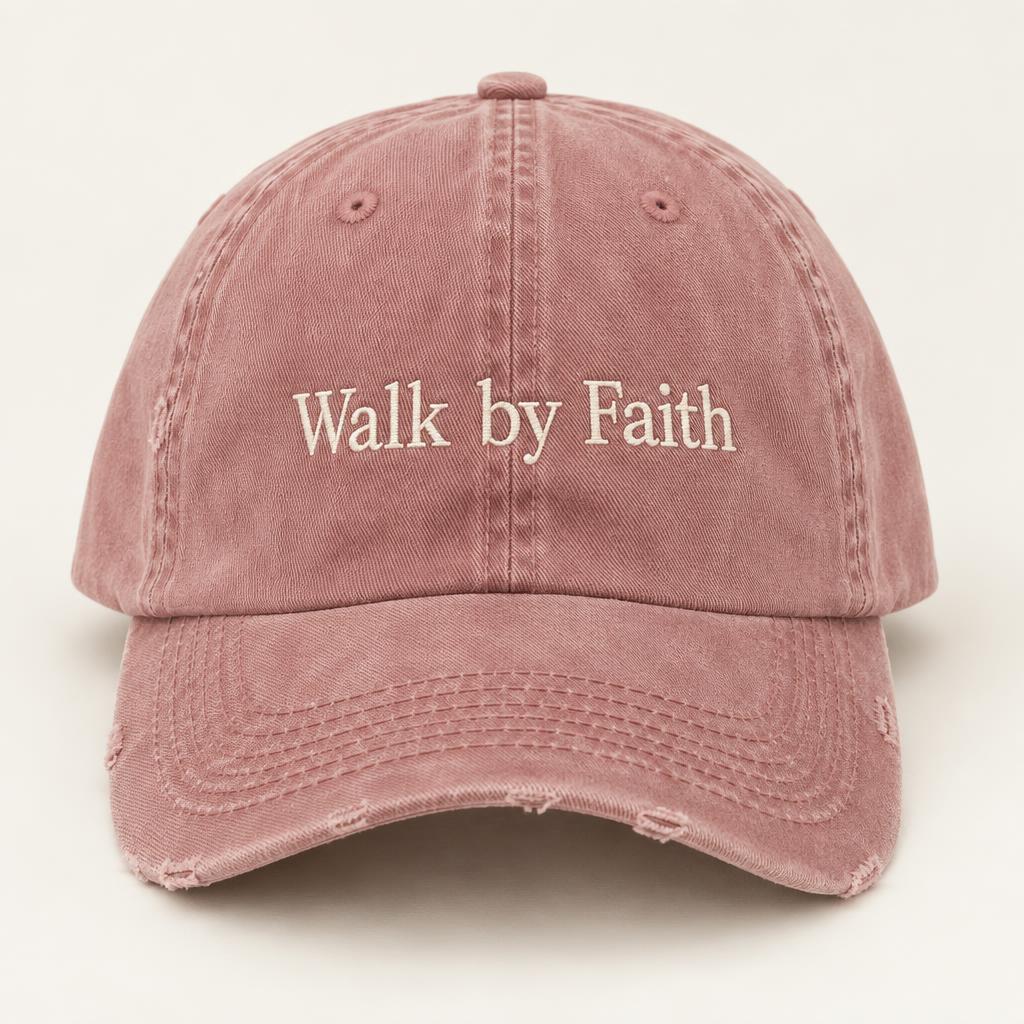 Faith & Grace Vintage Distressed Cap